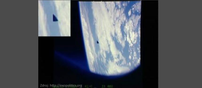 Na stránkách NASA objeveno trojúhelníkovité UFO