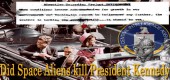 Zabili mimozemšťané z vesmíru prezidenta Kennedyho?