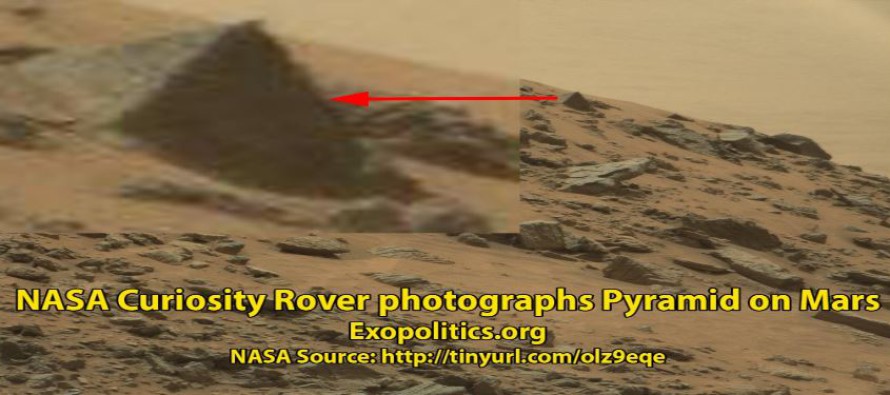 Vozítko NASA, Curiosity, vyfotilo na Marsu pyramidu