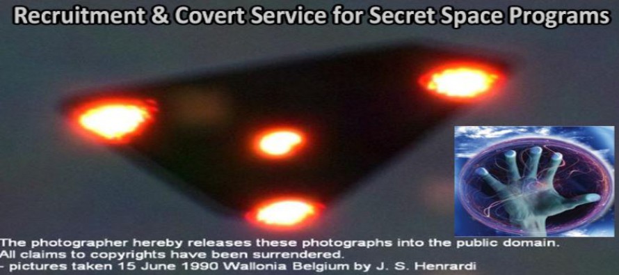 Nábor a skryté služby pro tajné vesmírné programy