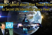 Reaganova řeč o mimozemské hrozbě a tajná mezihvězdná flotila OSN