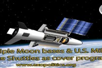 Mnohočetné základny na Měsíci a raketoplány americké armády jako krycí programy