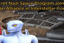 Tajný nacistický vesmírný program se spojil s Aliancí Reptiliánů za účelem mezihvězdného dobývání; část lidstva se bez vědomí ostatních účastní válek v kosmu; Hitler