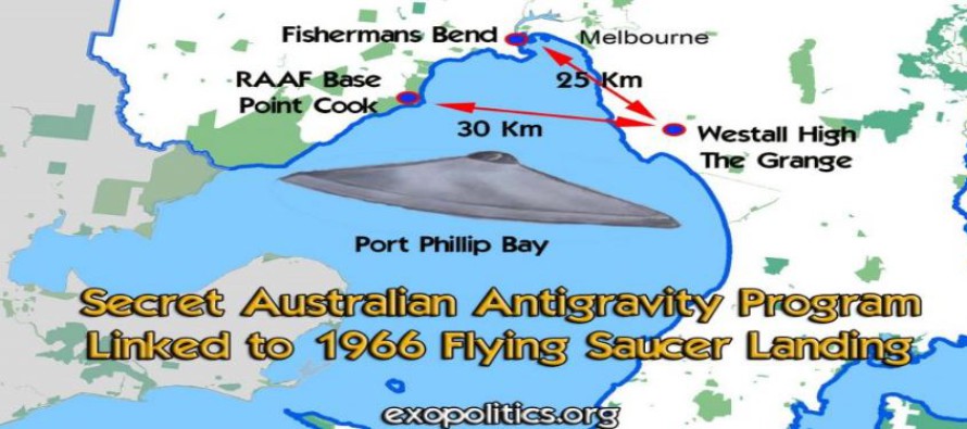 Austrálie – tajný antigravitační program má spojitost s přistáním talíře z roku 1966