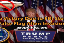 Vítězství Trumpa díky FBI, která zastavuje falešnou invazi mimozemšťanů