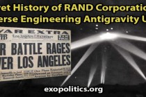 Tajná historie korporace RAND – reverzní inženýrství antigravitačních UFO – počátky vzniku tajných vesmírných programů v USA