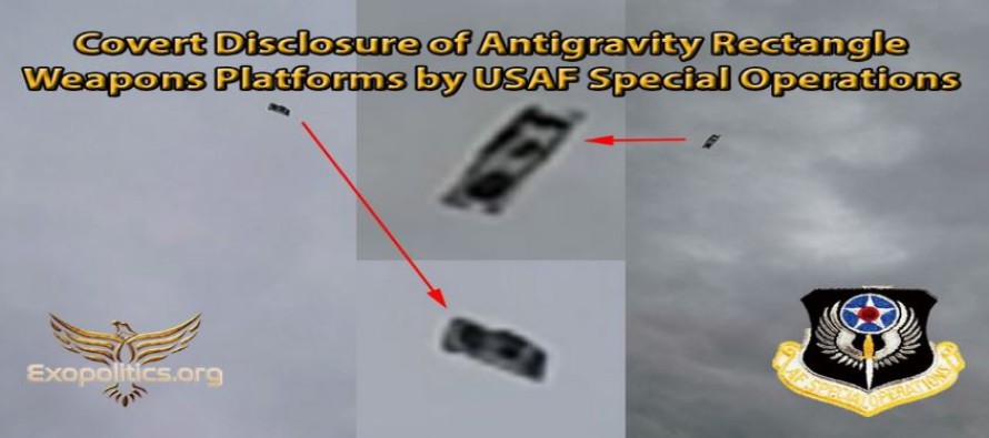 Zvláštní operace letectva USA a skryté odhalování jejich antigravitačních obdélníkových zbraňových platforem