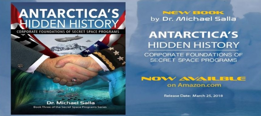 Nová kniha Michaela Sally – „Antarctica’s Hidden History: Corporate Foundations of Secret Space Programs“ (Skrytá historie Antarktidy: Korporační základy tajných vesmírných programů)