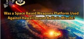 Proti balistické raketě směřující na Havaj použita vesmírná zbraňová platforma?