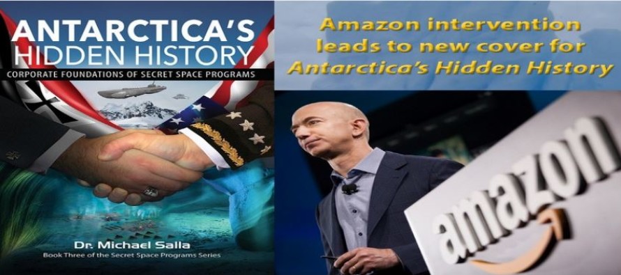 Zásah Amazonu vedl k novému obalu pro knihu Antarctica’s Hidden History (Skrytá historie Antarktidy) – zakladatel Amazonu a Němci usídlení na Antarktidě – Čtvrtá říše