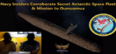 Spartan 1 a Spartan 2 – zasvěcenci námořnictva USA – potvrzují tajnou antarktickou vesmírnou flotilu a misi na Oumuamua