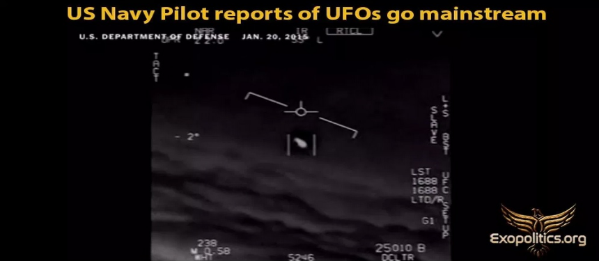 Piloti námořnictva USA informují veřejně o UFO – dostává se to do hlavního proudu médií