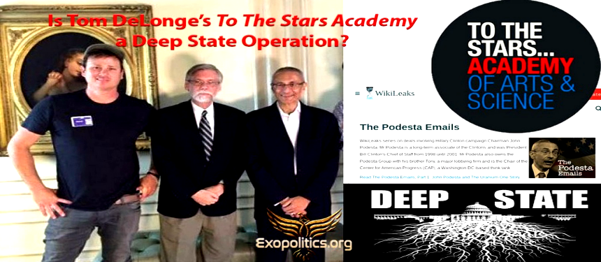 Je akademie „To The Stars Academy“ Toma DeLonge operace Deep State?